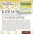 Face Care CREAM with NANO GOLD, Hyaluronic Acid and Mango Extract 50 ml